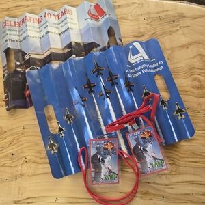 Blue Angles Show Luke Days 2026 Memorabilia Scrapbook Shadowbox VIP Passes